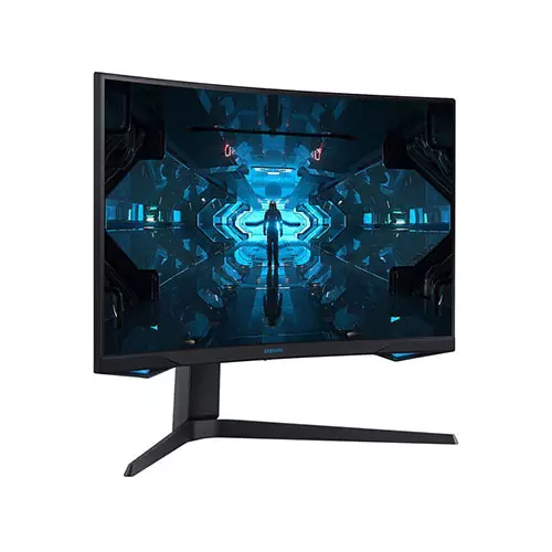 Samsung Odyssey G7 C27G75TQSW 27 Inch 240Hz Curved QLED G-SYNC Gaming Monitor-gallery-1