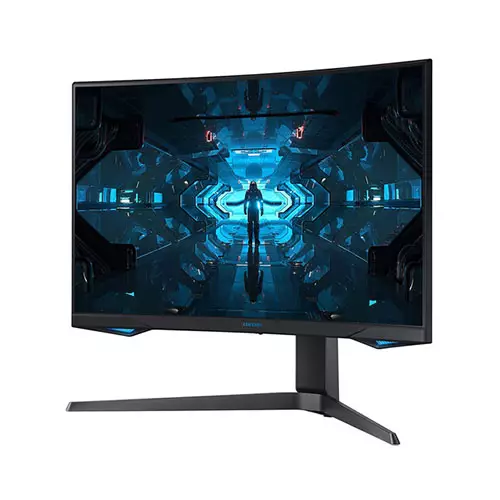 Samsung Odyssey G7 C27G75TQSW 27 Inch 240Hz Curved QLED G-SYNC Gaming Monitor-gallery-2