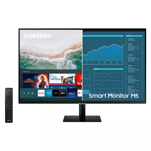 SAMSUNG M5 Series 27M50A 27 Inch Full HD Smart Monitor