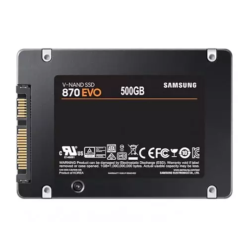 Samsung 870 EVO 500GB 2.5 Inch SATA III Internal SSD-gallery-1