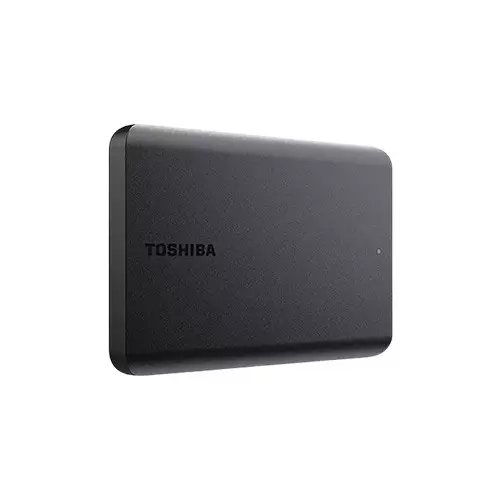 Toshiba Canvio Basic A5 1TB USB 3.2 External HDD (Black)-gallery-1