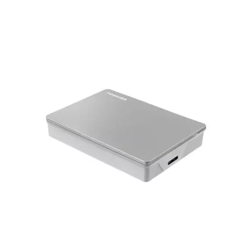 Toshiba Canvio Flex 4TB USB 3.2 Type-C External HDD - Silver-gallery-2