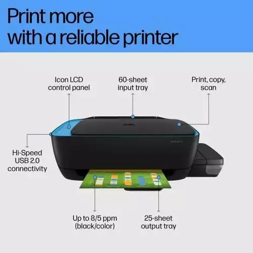 HP INK TANK 319 COLOR INKJET ALL-IN-ONE PRINTER-gallery-5
