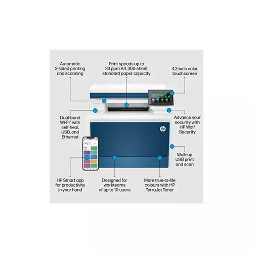 HP LaserJet Pro MFP 4303fdw Multifunction Color Laser Printer-gallery-3