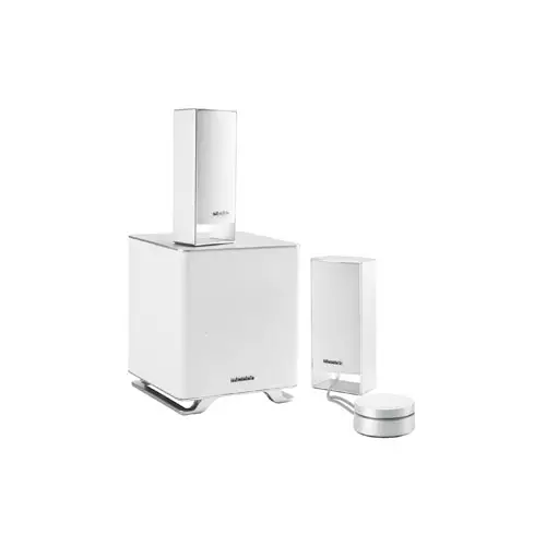 MICROLAB M-600BT 2:1 BLUETOOTH WHITE SPEAKER-1