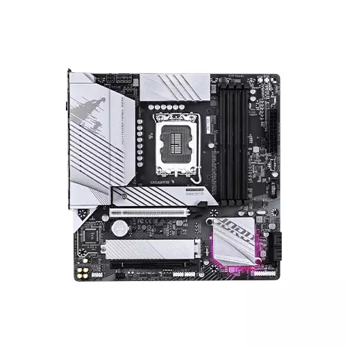 GIGABYTE B760M AORUS ELITE WIFI6E GEN5 Intel 14th Gen DDR5 Micro ATX Motherboard-gallery-1