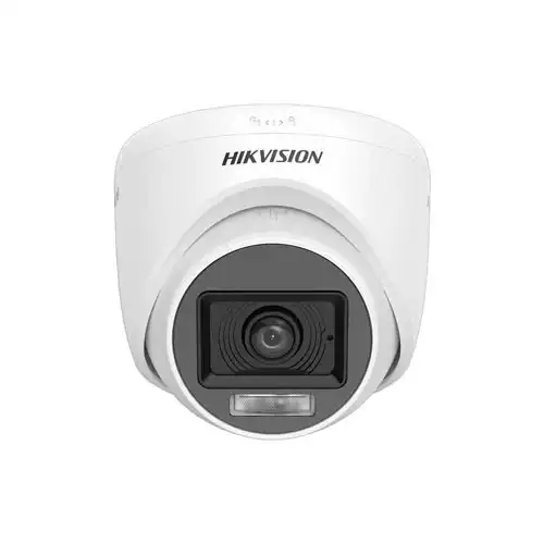 Hikvision DS-2CE76D0T-LPFS 2MP Dual Light Audio Fixed Turret Camera