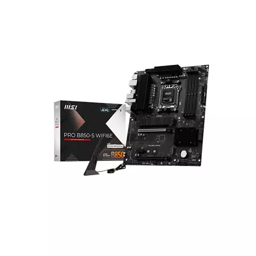 MSI PRO B850-S WIFI6E AM5 ATX Motherboard