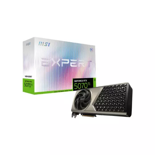 Msi GeForce RTX 5070 Ti 16G EXPERT OC 16GB GDDR7 Graphics Card