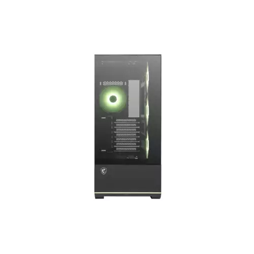 Msi MAG PANO 110R PZ ATX Mid Tower Gaming Case (Black)-gallery-1