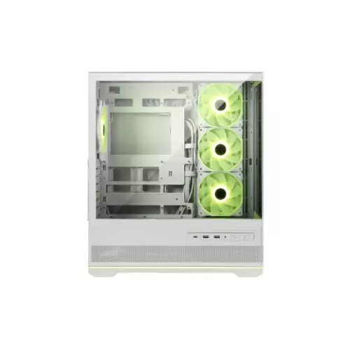 Msi MAG PANO 110R PZ ATX Mid Tower Gaming Case (White)-gallery-2