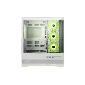 Msi MAG PANO 110R PZ ATX Mid Tower Gaming Case (White)-gallery-2