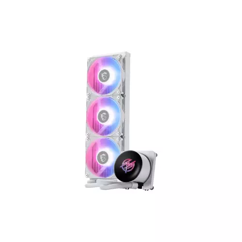 MSI MPG CORELIQUID P13 360 AIO ARGB 2.1’’ IPS Display CPU Liquid Cooler (White)