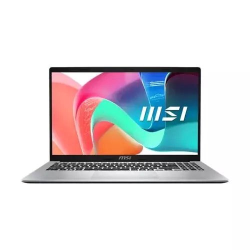 MSI Modern 15 F1MG Core 5 150U 8GB RAM 512GB SSD 15.6 FHD AI Optimized Laptop