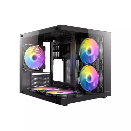 Antec VCX20M ARGB M-ATX Mini Tower Gaming Case-gallery-4