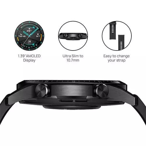HUAWEI WATCH GT 2 46mm Bluetooth GPS Waterproof SmartWatch-gallery-3