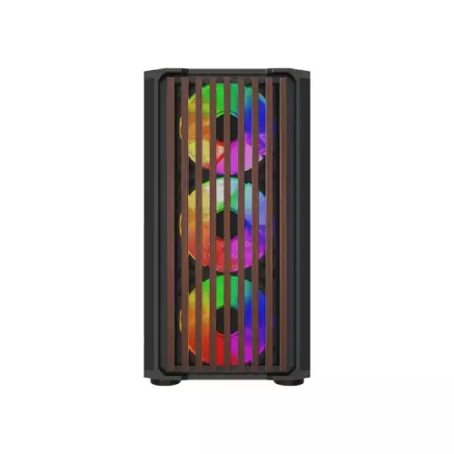 MaxGreen 315 Wood M-ATX Mid-Tower Gaming Case