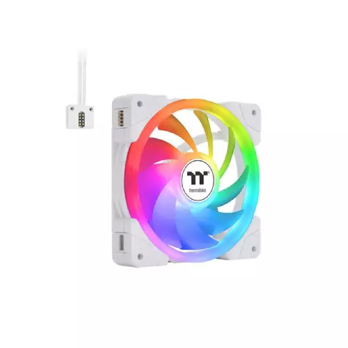 Thermaltake SWAFAN EX14 ARGB 3-Fan Sync White TT Premium Edition Cooling Fan