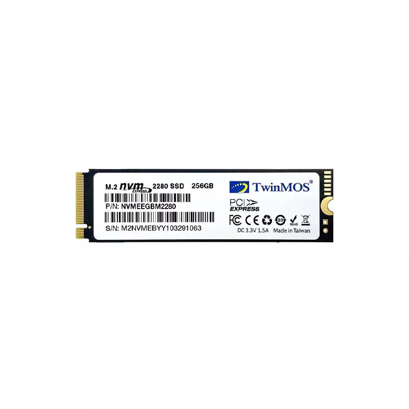 TWINMOS ALPHA PRO 256GB M.2 2280 PCIE NVME GEN.3 SSD-gallery-1