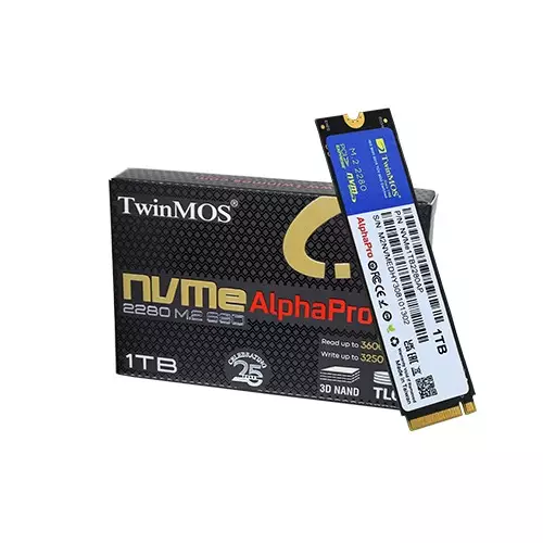 Twinmos AlphaPro 1TB M.2 2280 PCIe 3.0 x4 NVMe SSD-gallery-1