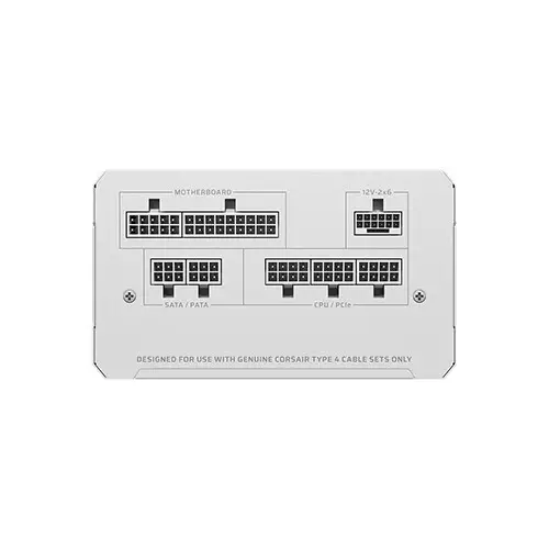 Corsair RMe Series RM750e 750W PG5 80 PLUS Gold Certified Fully Modular Power Supply (White)-gallery-3