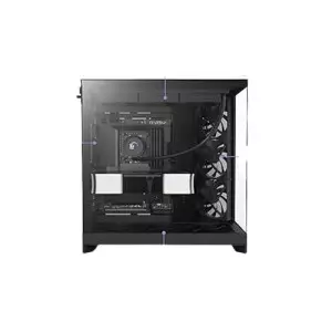 NZXT H9 Flow Large Dual-Chamber ATX Mid-Tower Airflow PC Case - Black-gallery-2