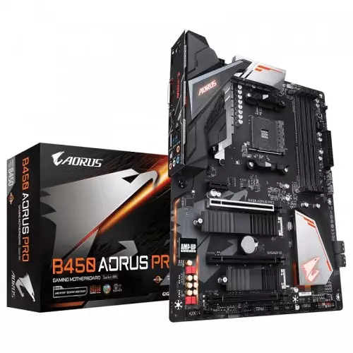 Gigabyte AMD B450 AORUS PRO AM4 ATX Motherboard