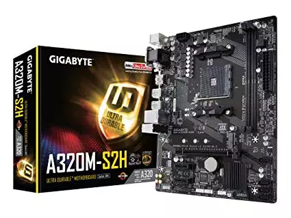 Gigabyte GA-A320M-S2H AMD Micro ATX Motherboard
