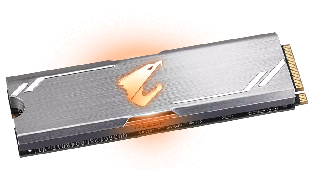 GIGABYTE AORUS RGB M.2 NVMe 512GB SSD (GP-ASM2NE2512GTTDR)-gallery-2