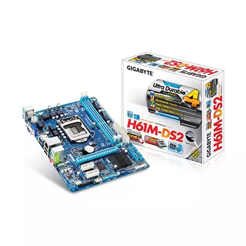 Gigabyte GA-H61M-DS2 Ultra Durable 4 classic Motherboard