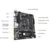 GIGABYTE B450M H Ultra Durable AMD AM4 Micro-ATX Motherboard-gallery-1
