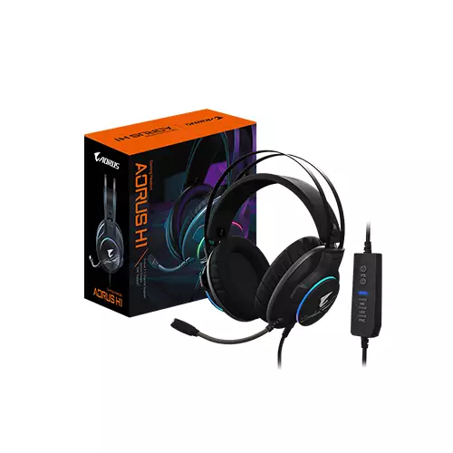 GIGABYTE AORUS H1 7.1 Surround Sound Gaming Headset-gallery-1