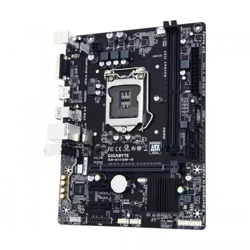 Gigabyte GA-H110M-H Micro ATX Motherboard-gallery-1