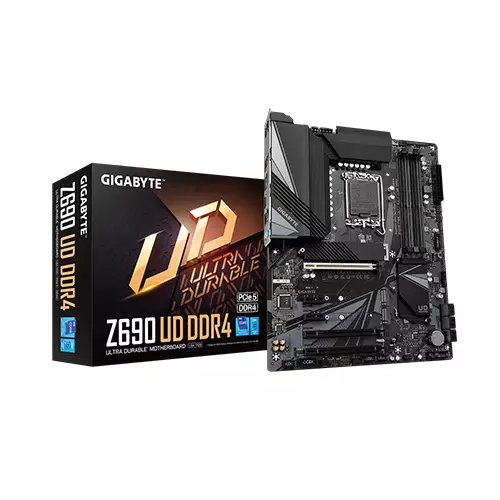 GIGABYTE Z690 UD DDR4 LGA 1700 Intel 12th Gen ATX Motherboard