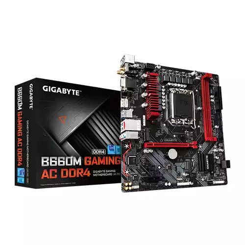 GIGABYTE B660M GAMING AC DDR4 12TH GEN INTEL MICRO ATX MOTHERBOARD