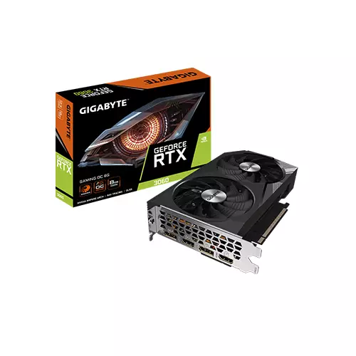 GIGABYTE GEFORCE RTX 3060 GAMING OC 8G GRAPHICS CARD