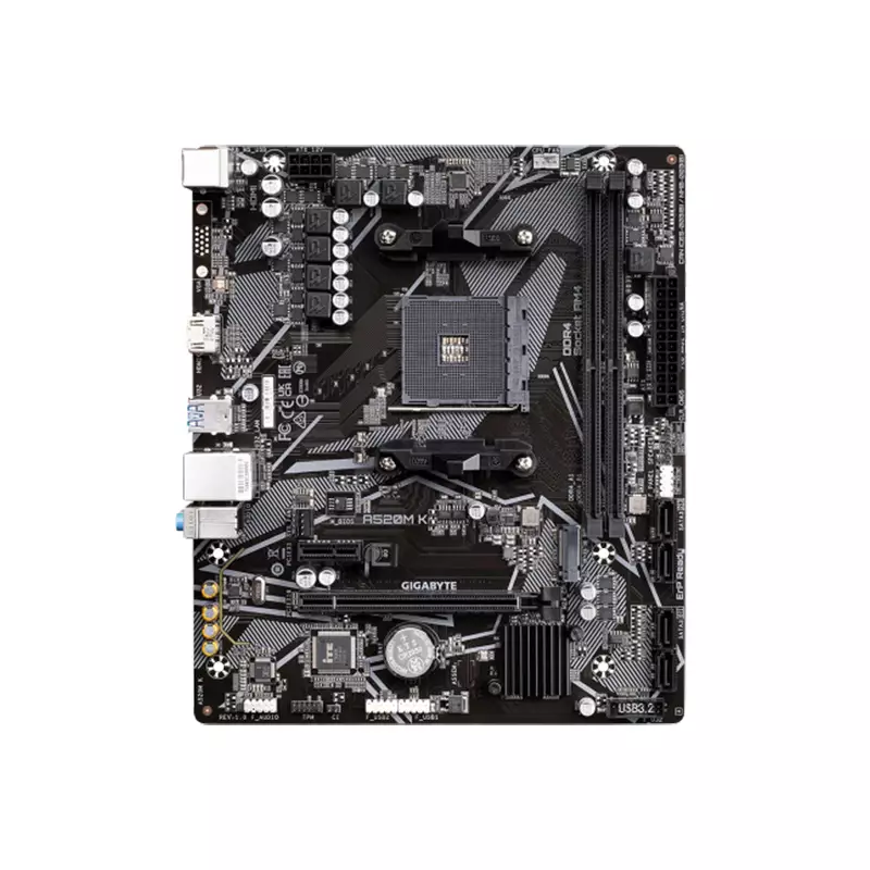 GIGABYTE A520M K AMD AM4 ULTRA DURABLE MOTHERBOARD-gallery-1