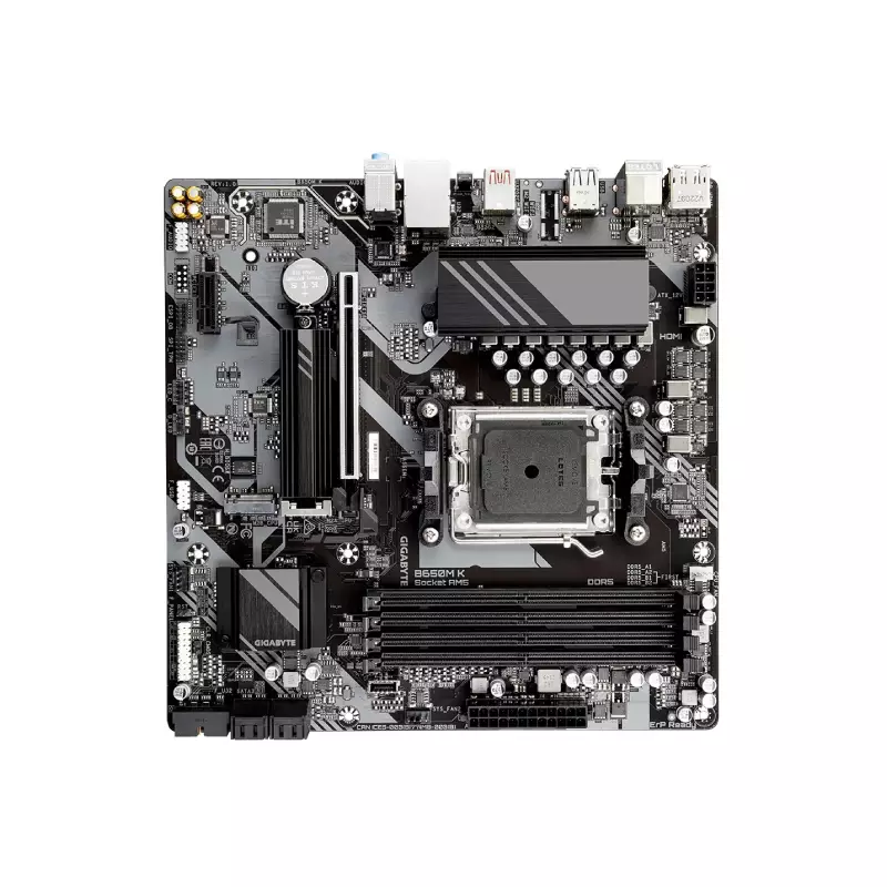 GIGABYTE B650M K AM5 AMD DDR5 MICRO-ATX MOTHERBOARD-gallery-2