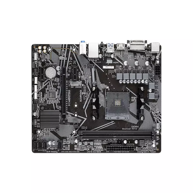 GIGABYTE A520M H AMD AM4 DDR4 MICRO ATX MOTHERBOARD-gallery-3