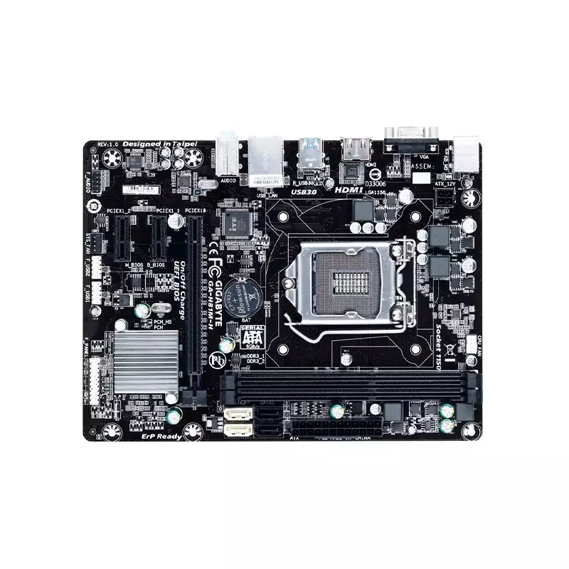 Gigabyte GA-H81M-H 4th Gen Micro ATX Motherboard-gallery-1