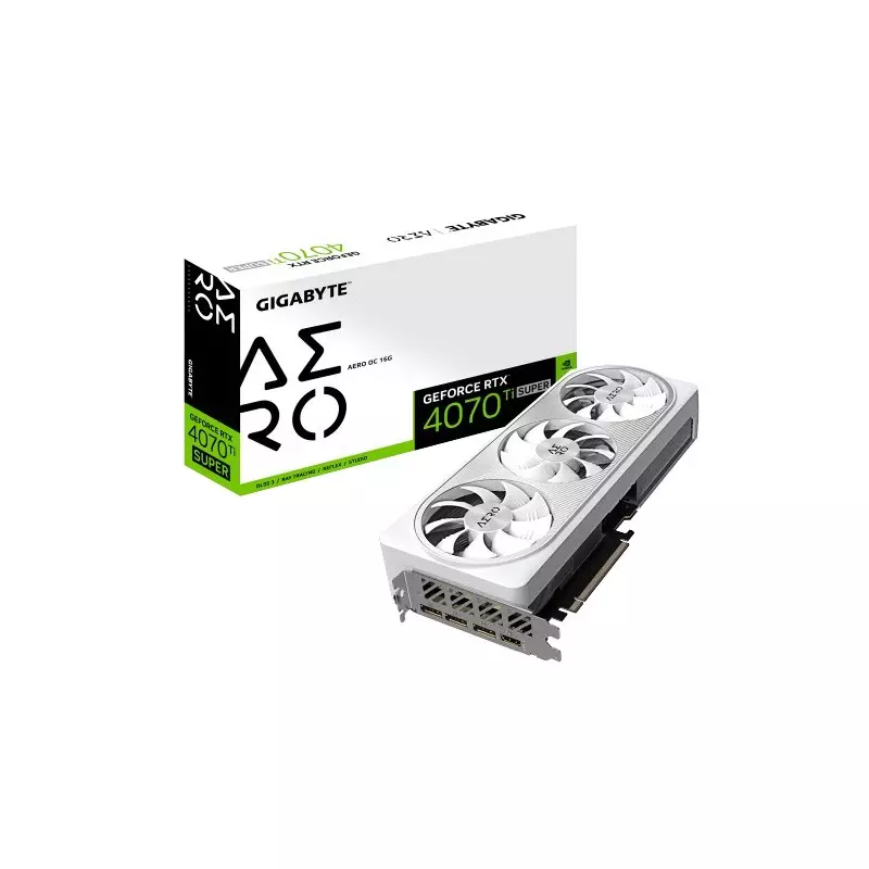 Gigabyte GeForce RTX 4070 Ti SUPER AERO OC 16GB Graphics card-gallery-1