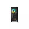 Gigabyte C500 Panoramic Stealth Mid Tower ATX Desktop Case (Black)-gallery-2
