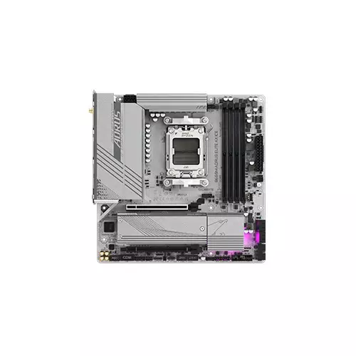 Gigabyte B650M AORUS ELITE AX ICE AM5 Micro-ATX Motherboard-gallery-1