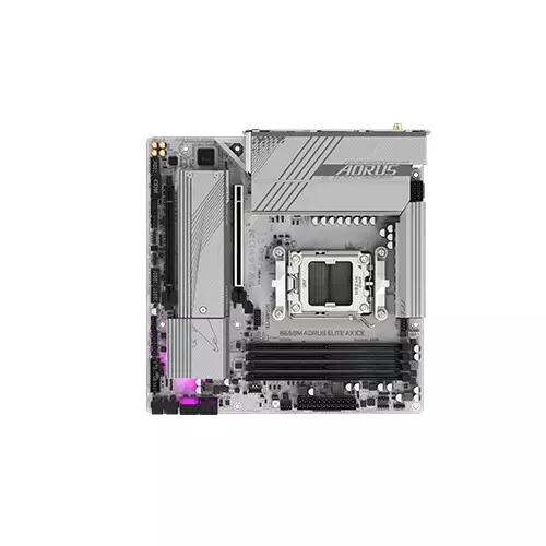 Gigabyte B650M AORUS ELITE AX ICE AM5 Micro-ATX Motherboard-gallery-3