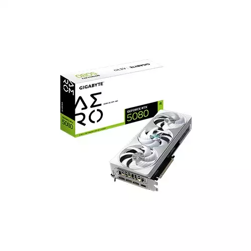 Gigabyte GeForce RTX 5080 AERO OC SFF 16G GDDR7 Graphics Card - TechLand BD Flash Sale