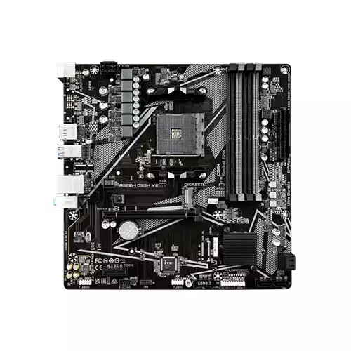 Gigabyte A520M DS3H V2 Micro-ATX DDR4 AMD AM4 Motherboard-gallery-1