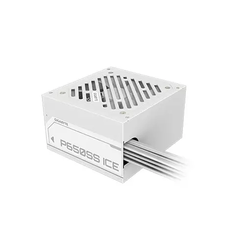 Gigabyte P650SS ICE 650W Non-Modular 80 Plus Silver Power Supply (White)-gallery-3