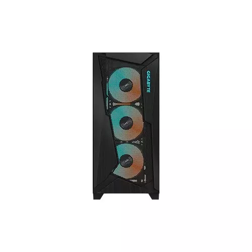 GIGABYTE C301 GLASS V2 Mid Tower E-ATX Gaming Case Black-gallery-1