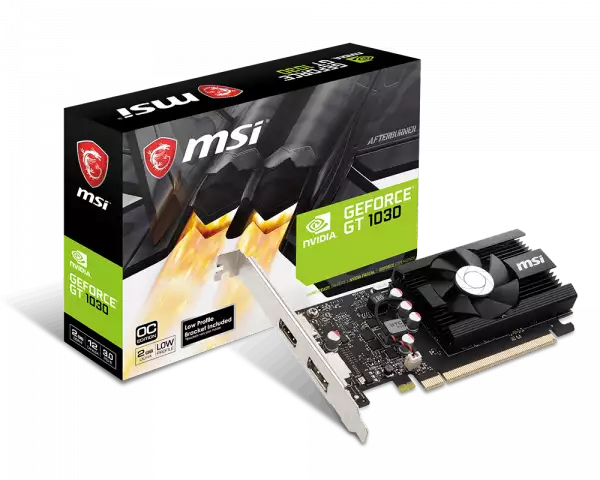 Msi GeForce Gt 1030 2GD4 LP OC Graphics Card Price in Bangladesh