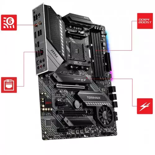 MSI MAG X570 TOMAHAWK WiFi AMD Motherboard-gallery-1